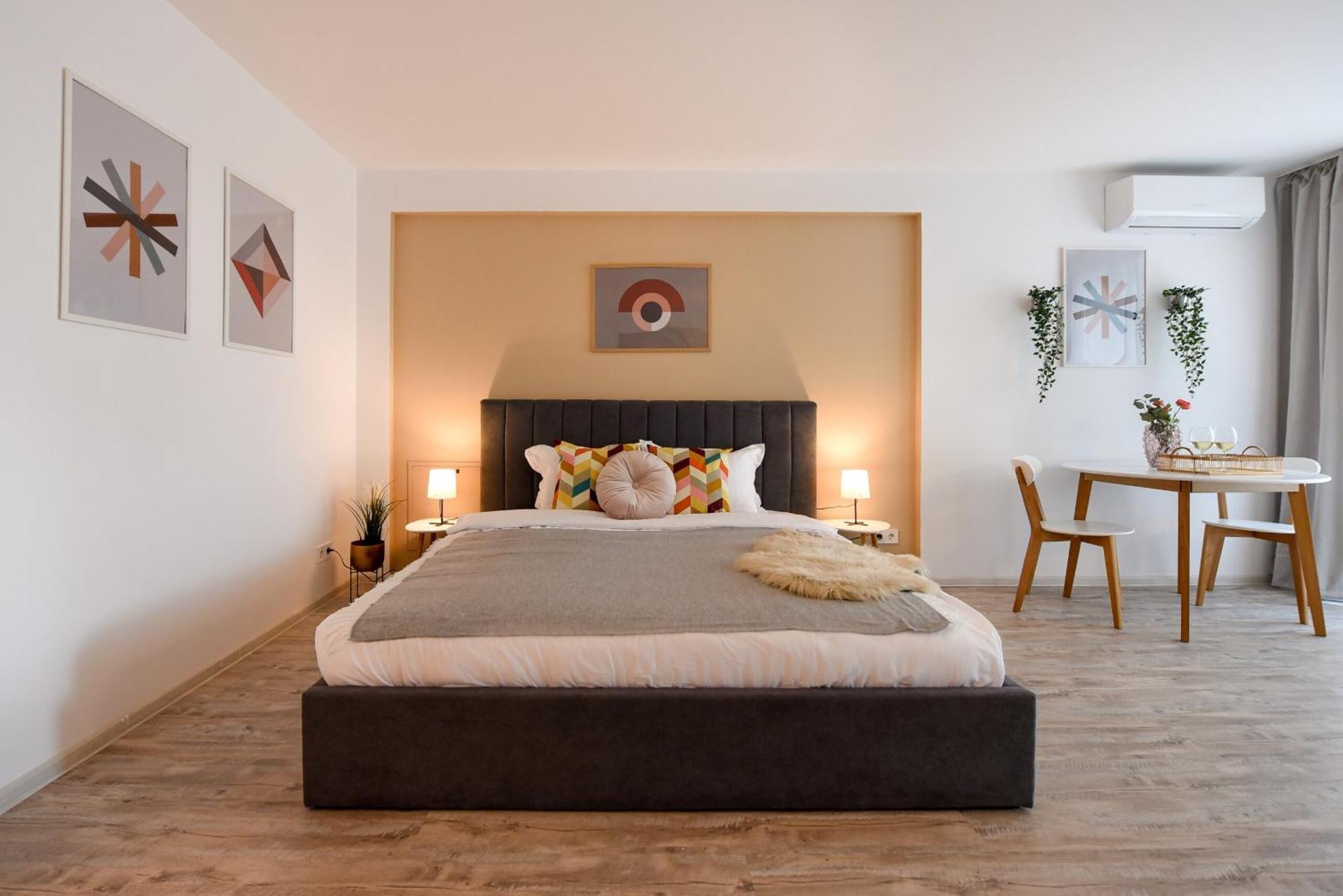 Modern Studios In Nerva Traian - Contemporary Living At Its Finest Bukarest Exterior foto